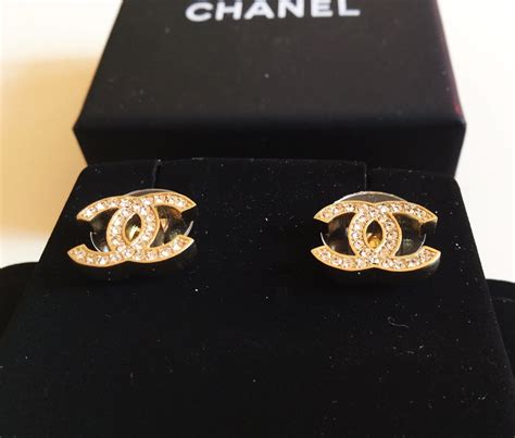 chanel stud earrings for sale.